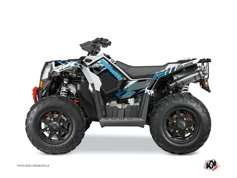 kit decorativo quad polaris scrambler 1000 xp blade blu | Polaris | Kutvek