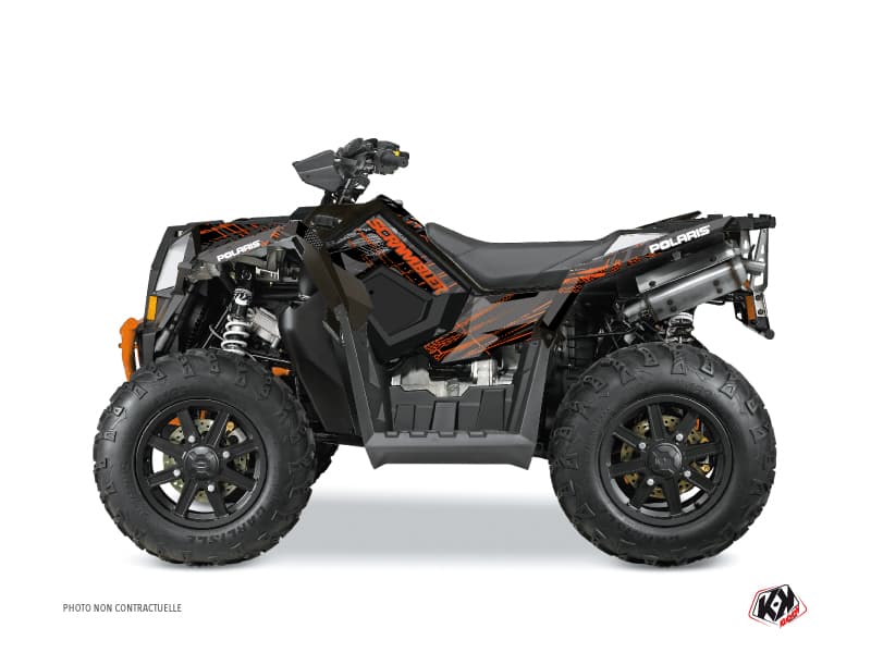 Kit graphique Quad Blade Polaris Scrambler 850-1000 XP Orange | Polaris | Kutvek