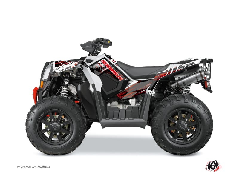 kit graphique quad polaris scrambler 1000 xp blade rouge | Polaris | Kutvek