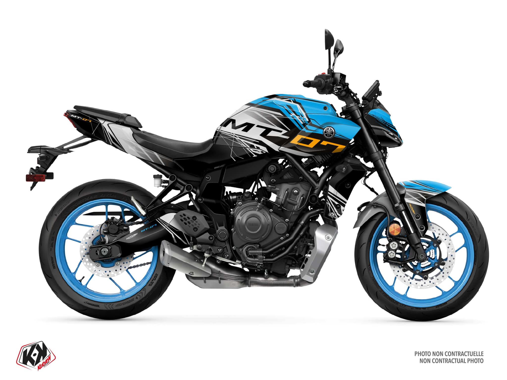 kit graphique moto yamaha mt 07 bluestorm gris