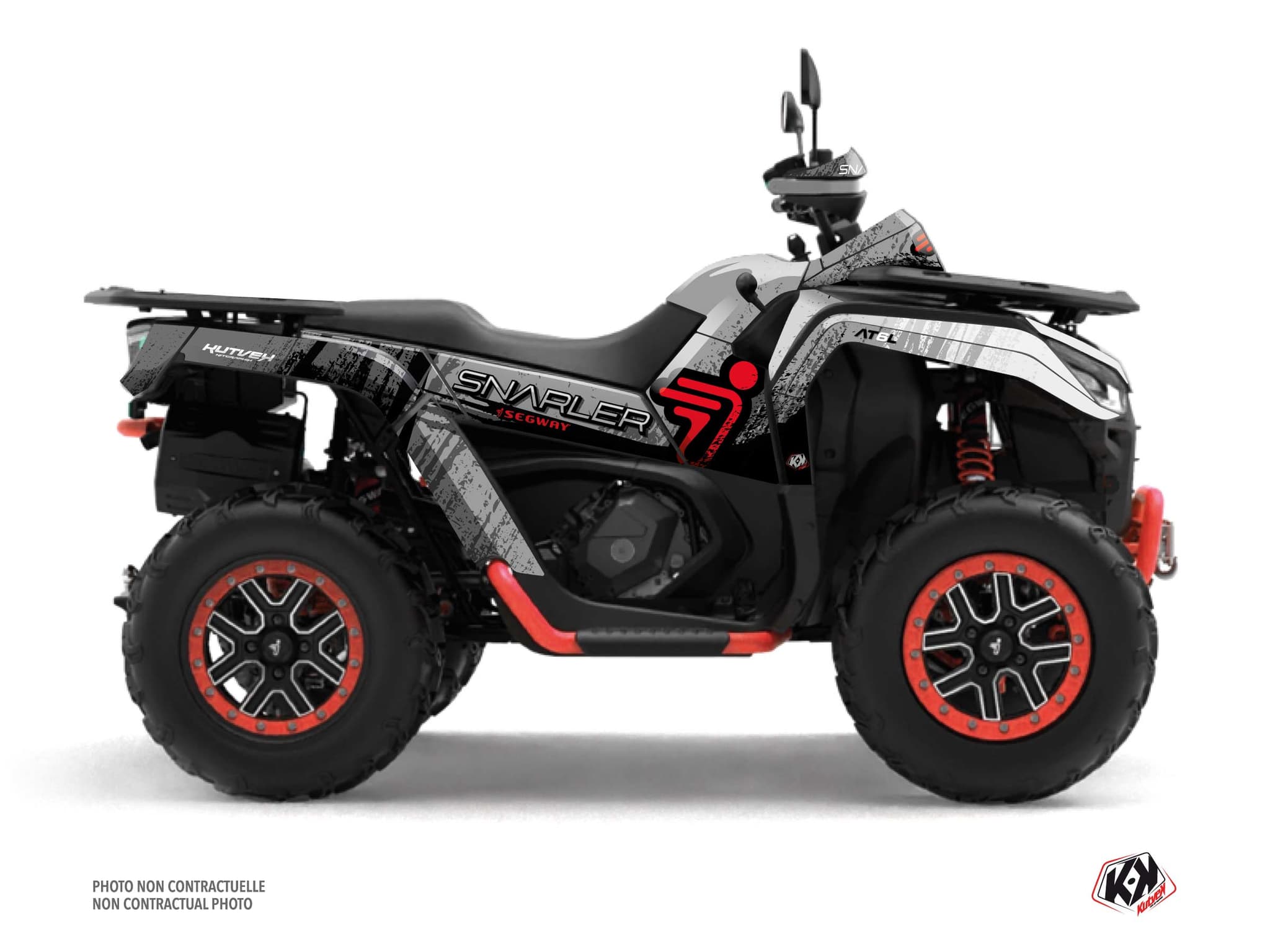 kit graphique quad segway at6 l boggy gris