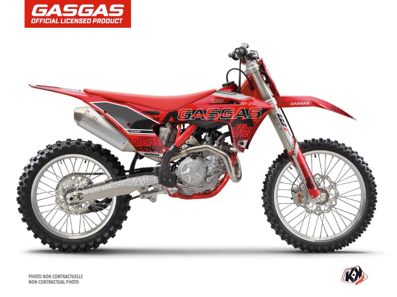 deko-set moto-cross border gasgas mcf 250 schwarz