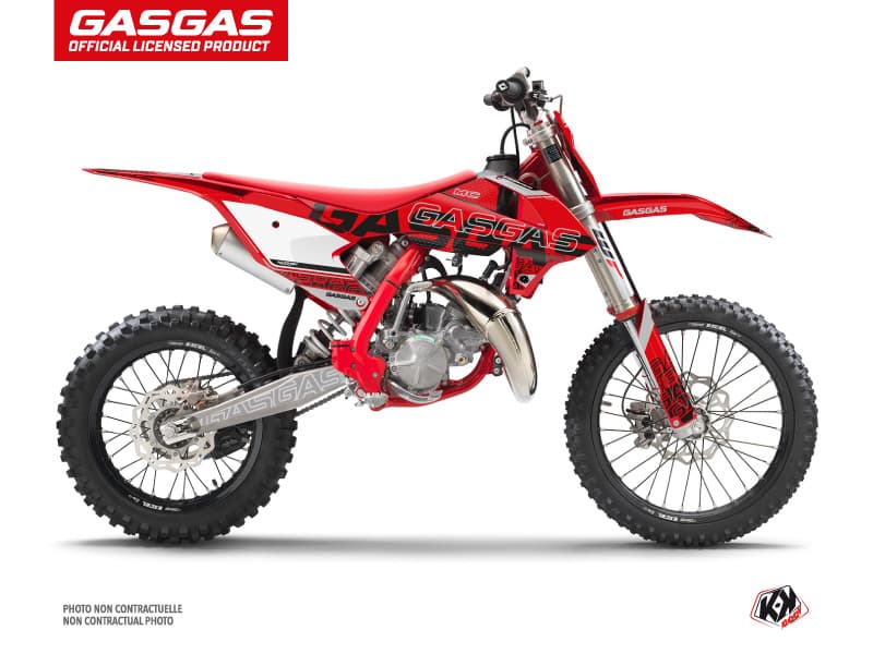deko-set moto-cross border gasgas mc 85 schwarz