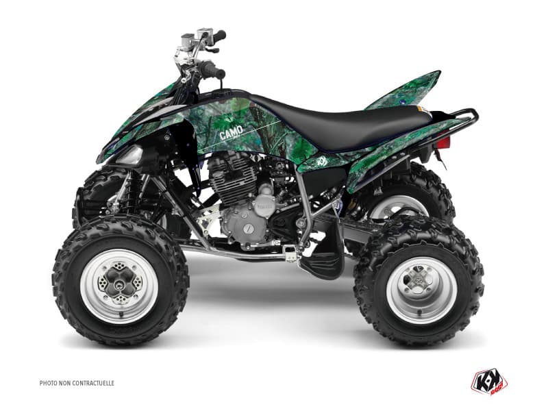 Kit graphique Quad Camo Yamaha 250 Raptor Vert