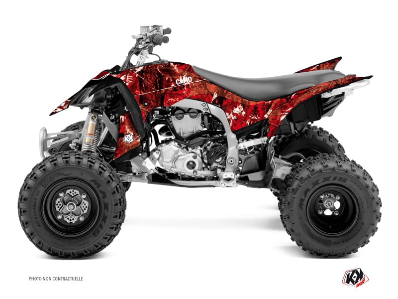 Yamaha 450 YFZ R ATV Camo Graphic Kit Red | Yamaha | Kutvek