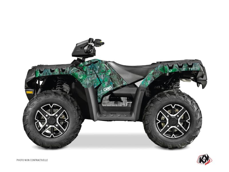 Kit graphique Quad Camo Polaris 1000 Sportsman Forest Vert
