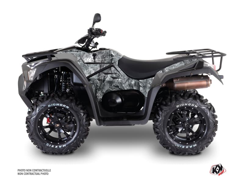 deko-set quad kymco mxu 700 i essentiel camo grau