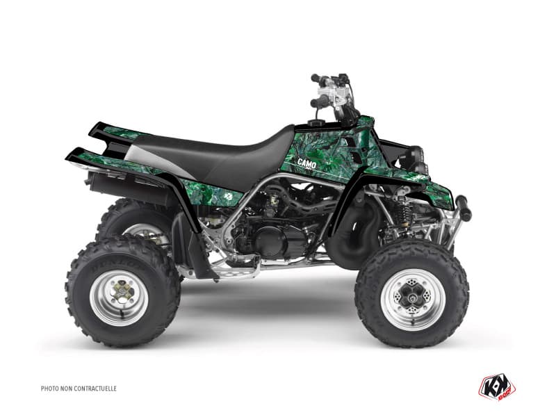 kit graphique quad yamaha banshee camo vert