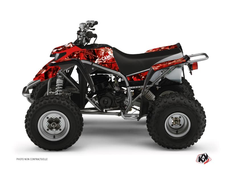 deko-set quad camo yamaha blaster rot