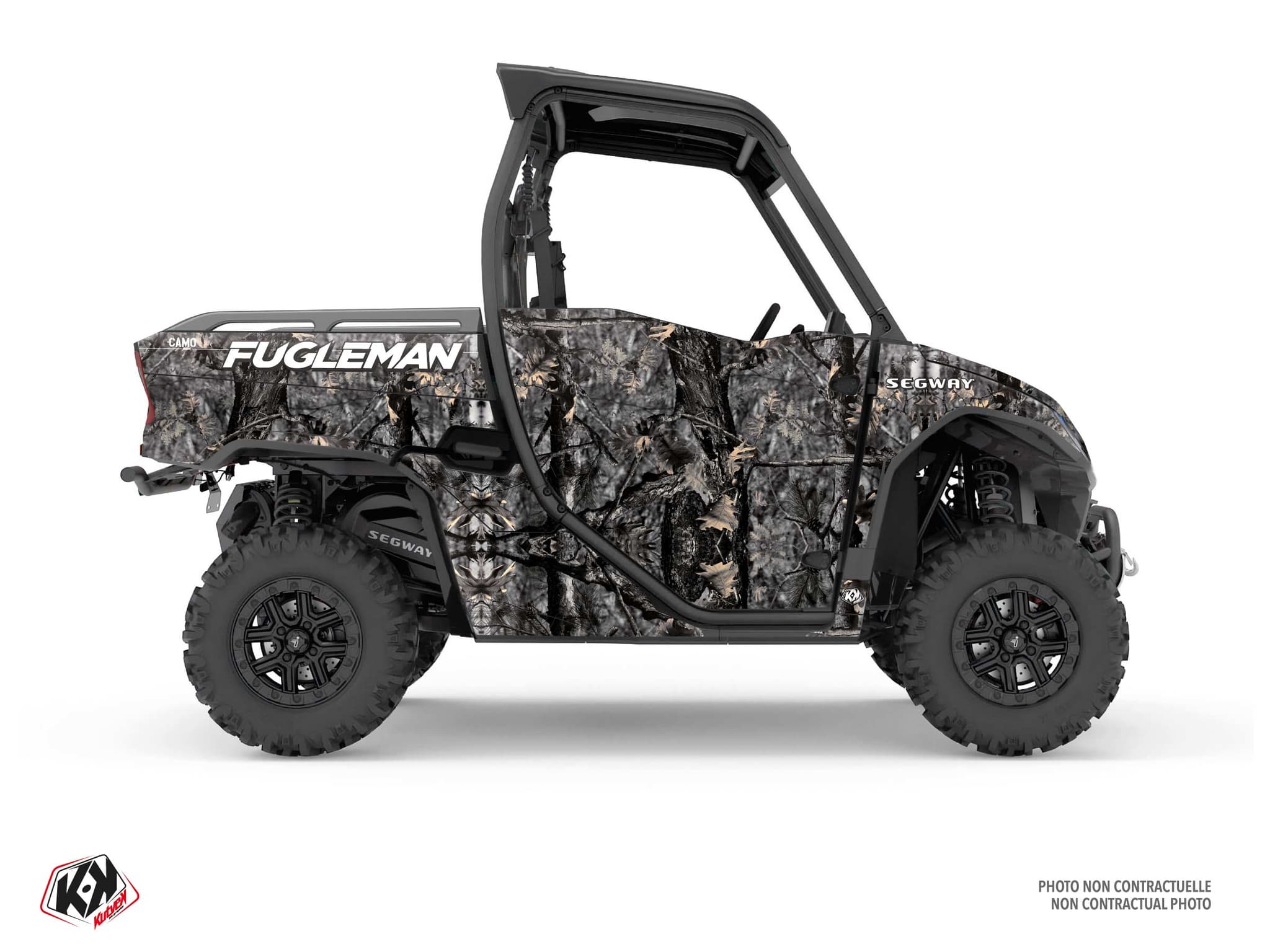 UTV SEGWAY FUGLEMAN UT10 CAMO Black graphic kit