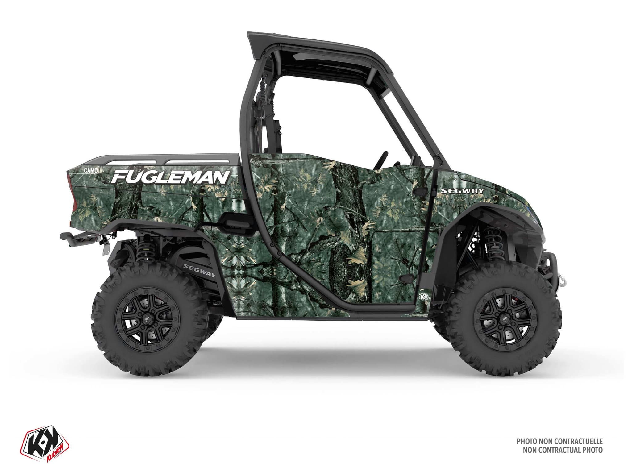 UTV SEGWAY FUGLEMAN UT10 CAMO Green graphic kit