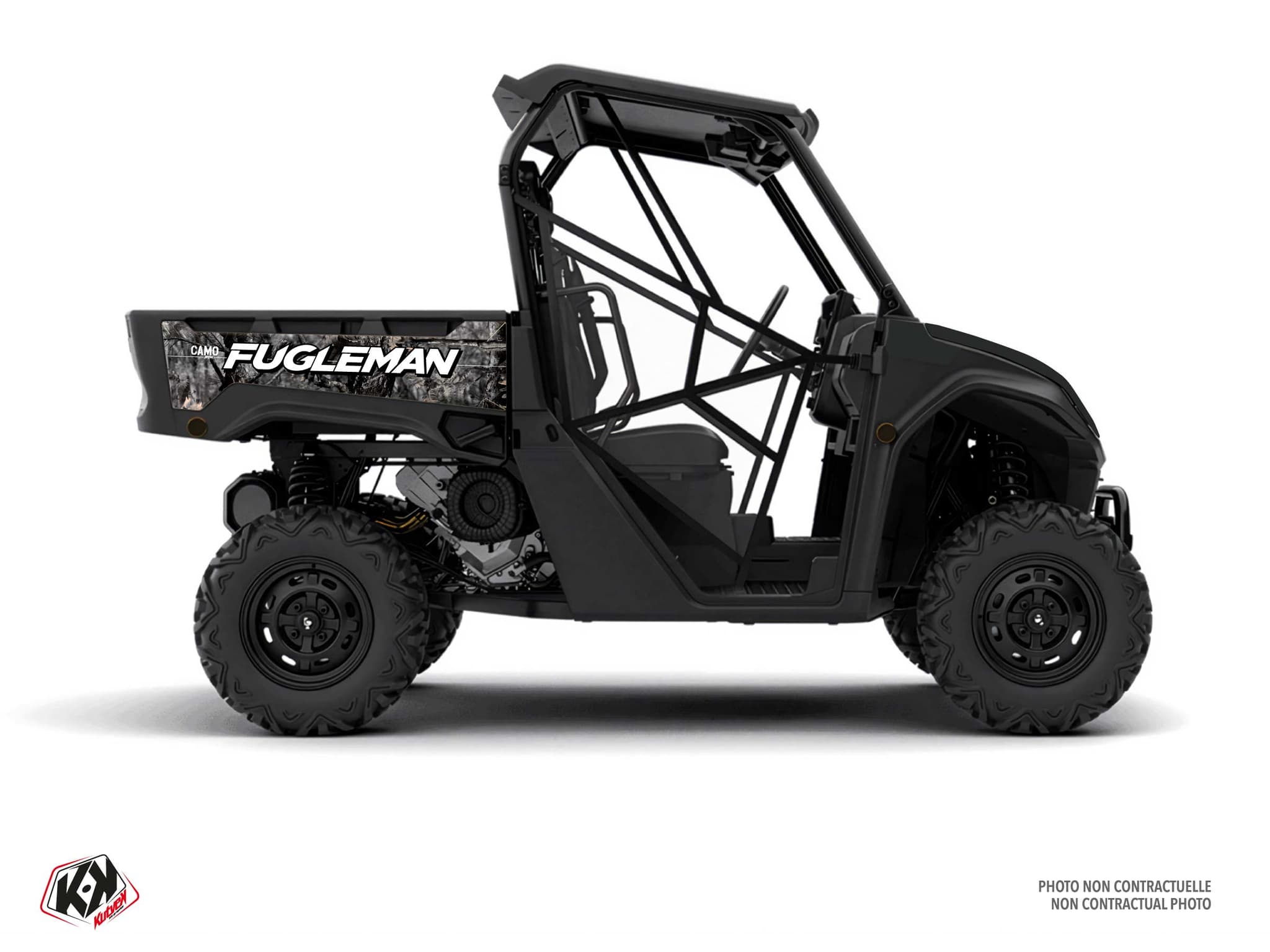 UTV SEGWAY FUGLEMAN UT6 CAMO Black graphic kit