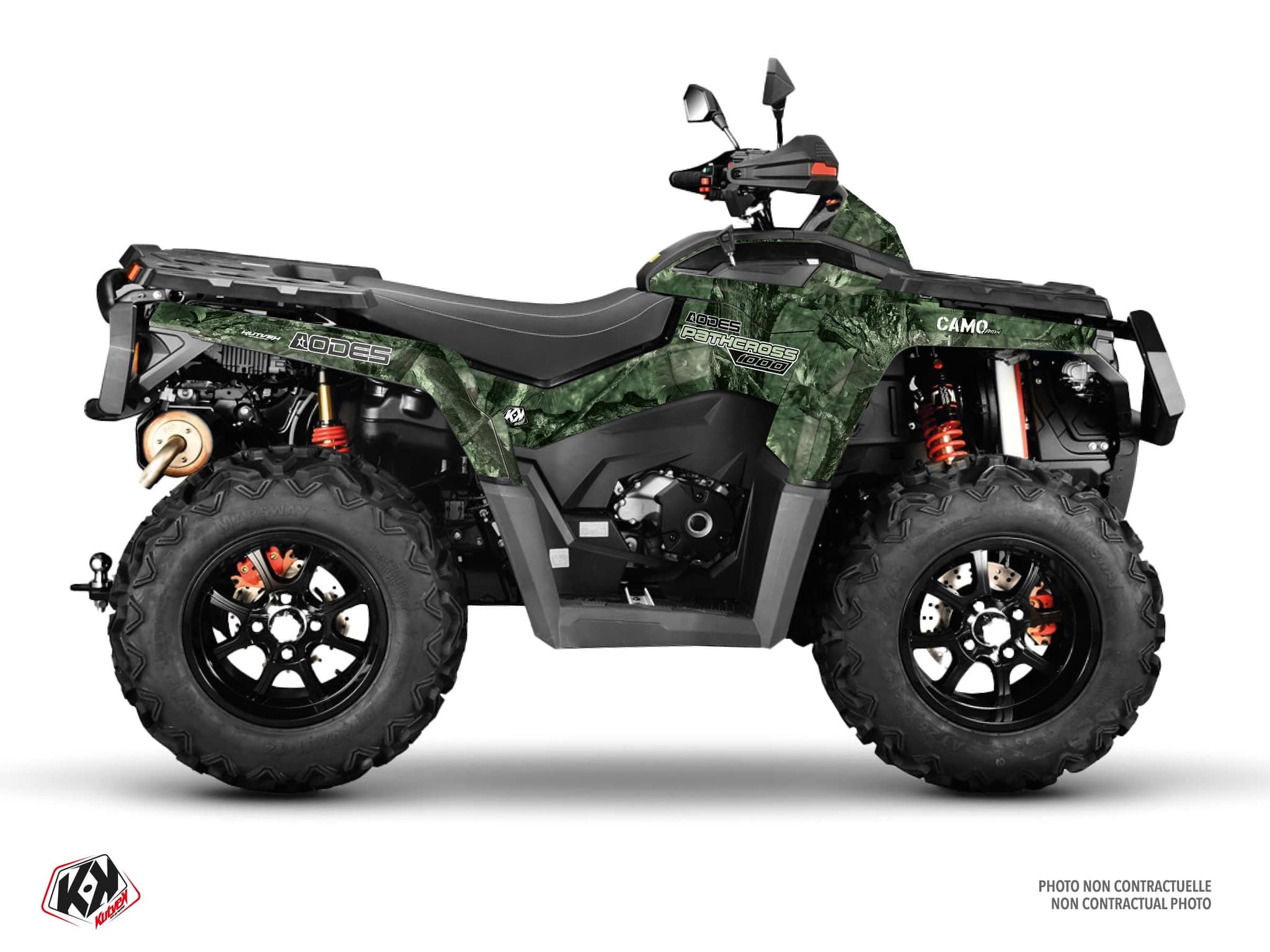 Kit graphique Quad AODES PATHCROSS 1000 CAMO Vert