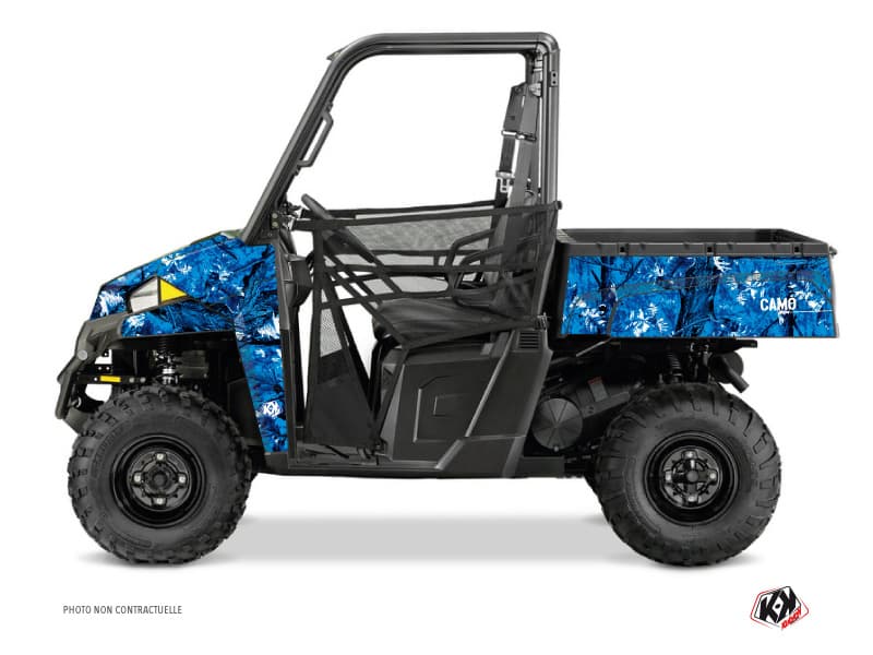 Polaris Ranger 900 XP UTV Camo Graphic Kit Blue