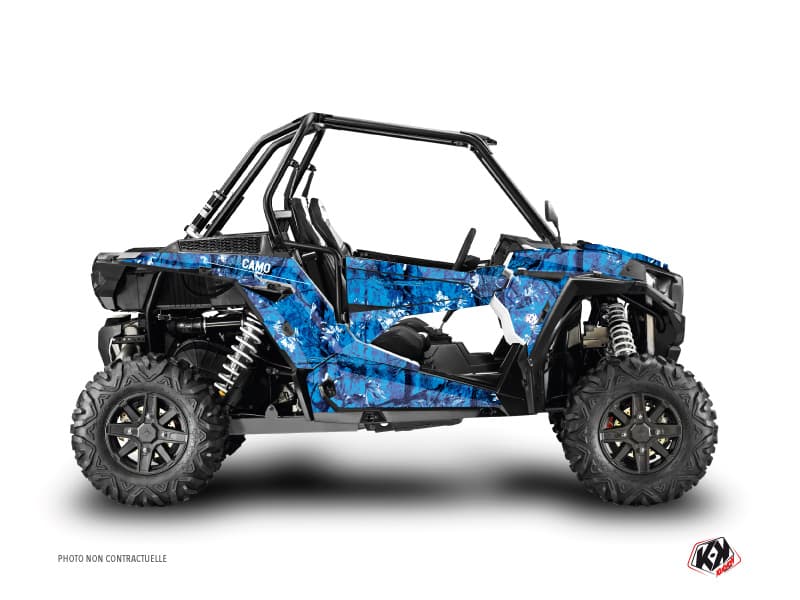 kit decorativo ssv camo polaris rzr 1000 turbo blu | Polaris | Kutvek