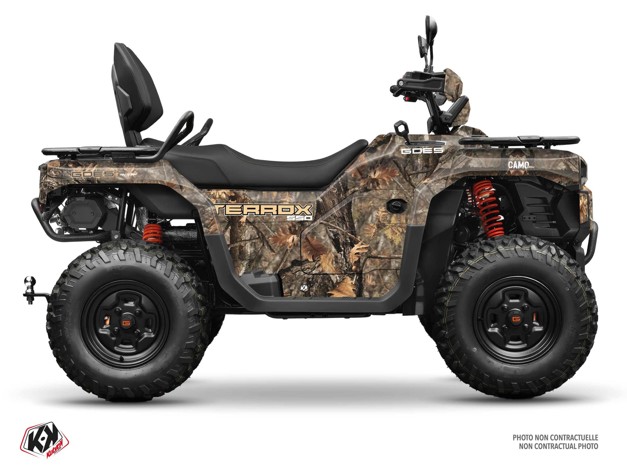 ATV GOES TERROX 550L CAMO Colors graphic kit