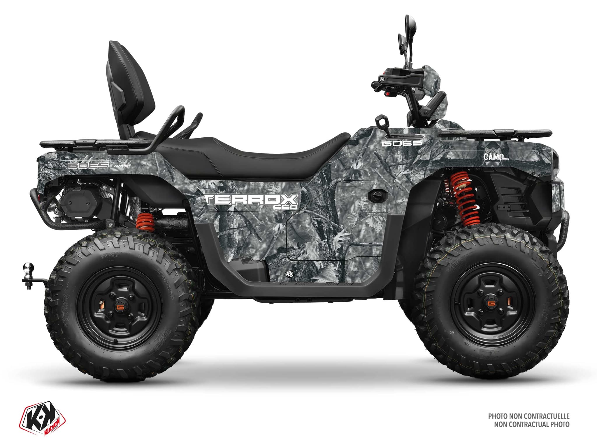 ATV GOES TERROX 550L CAMO Grey graphic kit