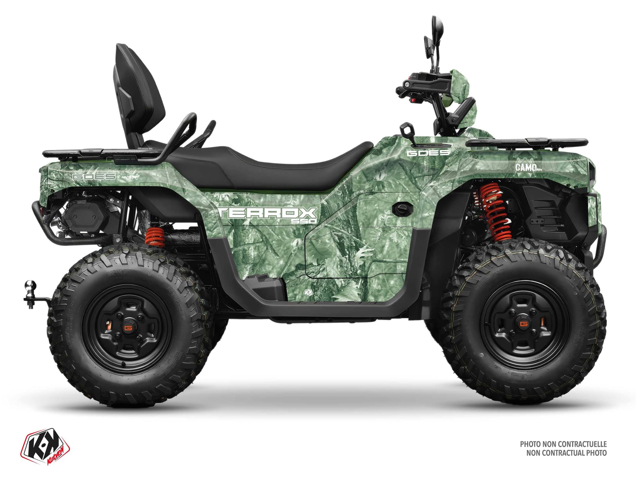 ATV GOES TERROX 550L CAMO Green graphic kit