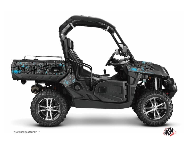 deko-set ssv camo cf moto u force 800 schwarz blau