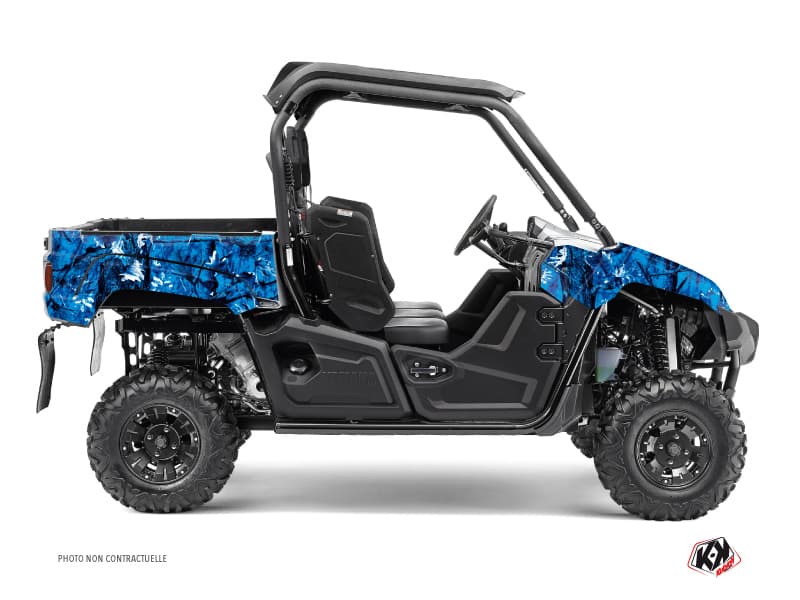 kit graphique ssv yamaha viking camo bleu