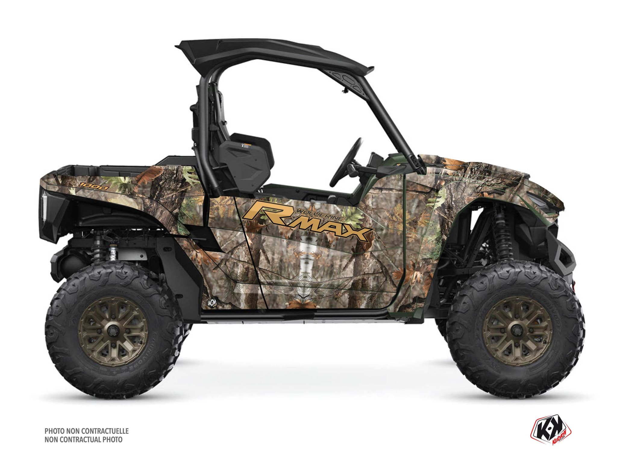 kit graphique ssv camouflage yamaha wolverine rmax colors | Yamaha | Kutvek
