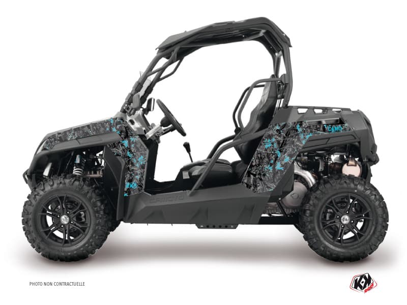 deko-set ssv cf moto z force 800 camo schwarz-blau