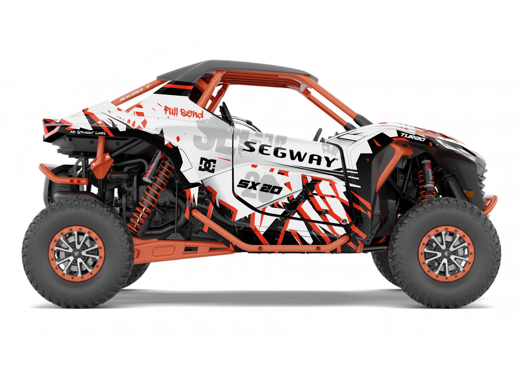 kit de decoración carson blanco ssv segway super villain sx20
