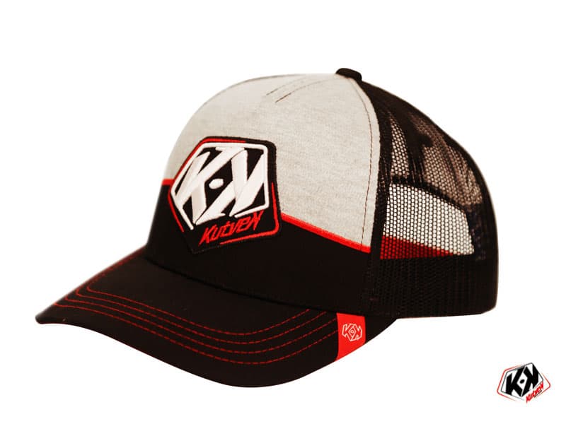 Gorra KUTVEK CORPORATE gris negro