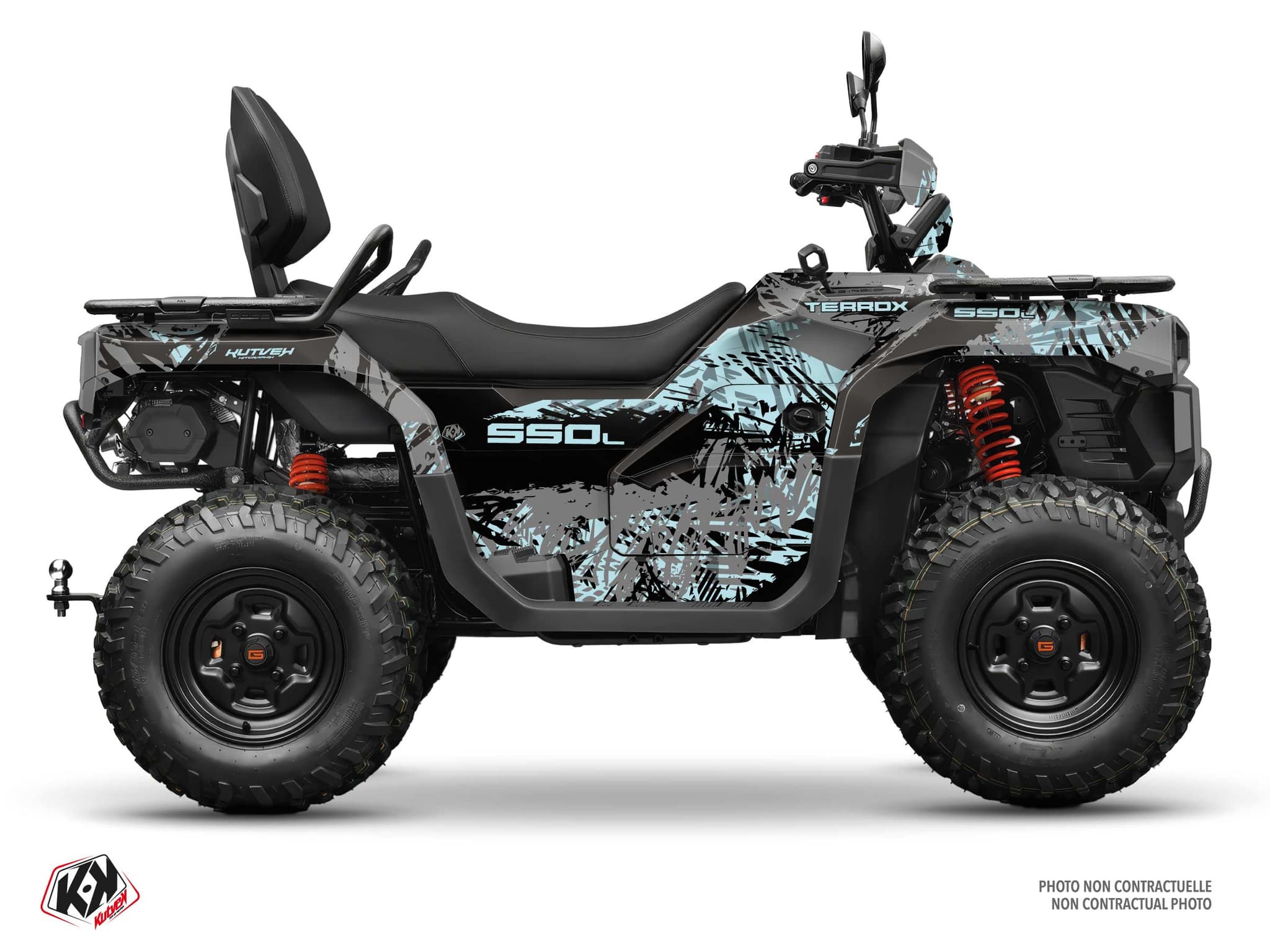 Kit déco CHASER-A Gris Quad GOES TERROX 550L | Goes | Kutvek