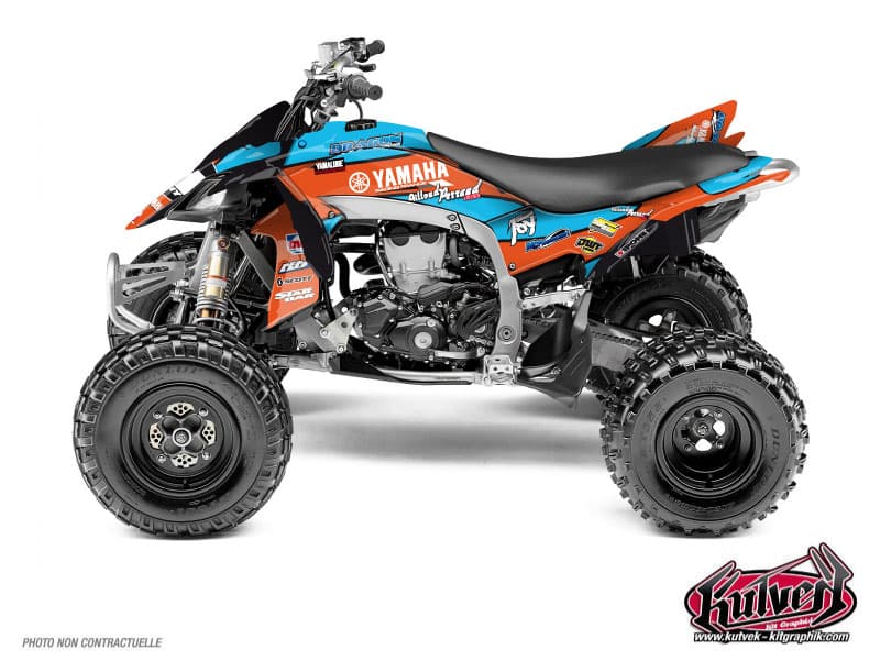 atv yamaha yfz 450 r replica clément jay 2012 graphic kit