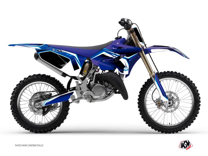 Yamaha 125 YZ Dirt Bike Concept Graphic Kit Blue | 125 YZ | Kutvek