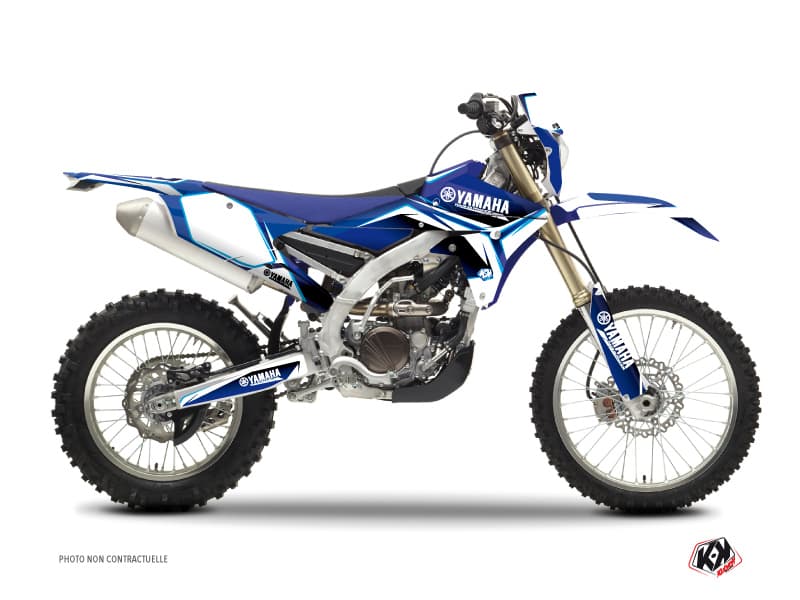 Yamaha 450 WRF Dirt Bike Concept Graphic Kit Blue | WR | Kutvek