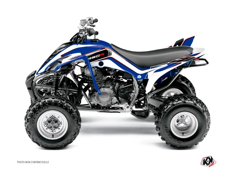 Kit graphique Quad Corporate Yamaha 350 Raptor Bleu | Yamaha | Kutvek