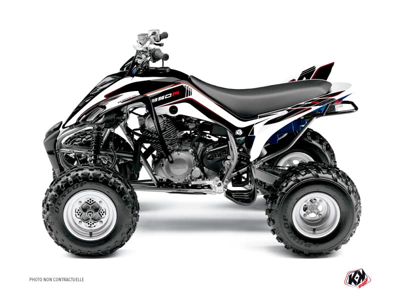 kit graphique quad yamaha raptor 350 corporate noir | Yamaha | Kutvek