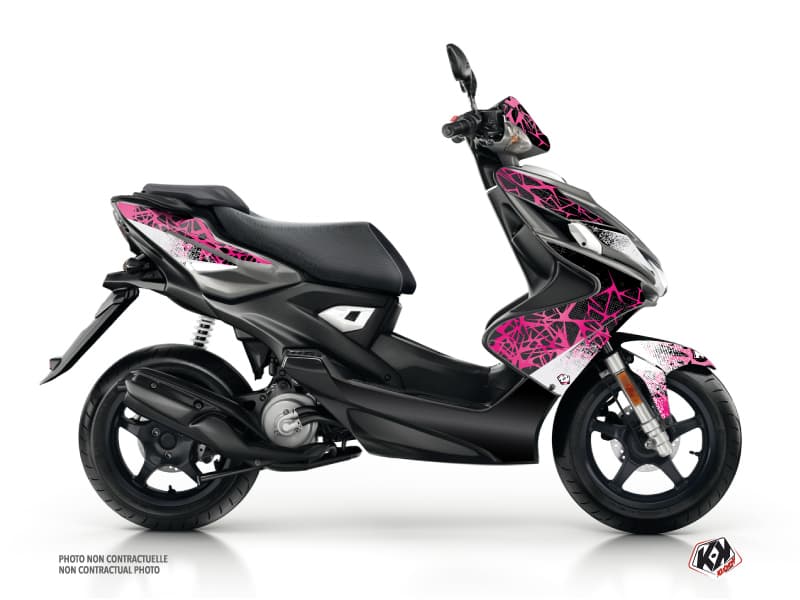kit graphique scouter mbk nitro cosmic rose
