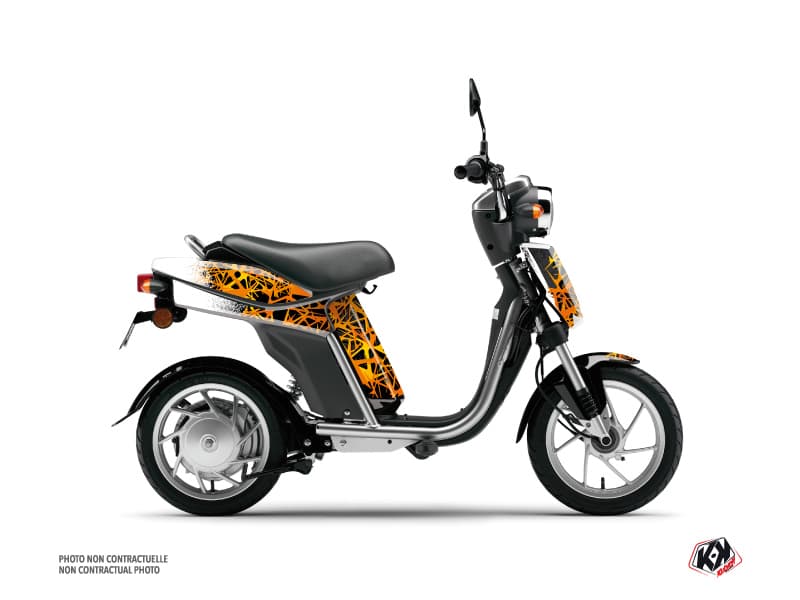 Scooter Cosmic Yamaha Eco-3 Orange Graphic Kit