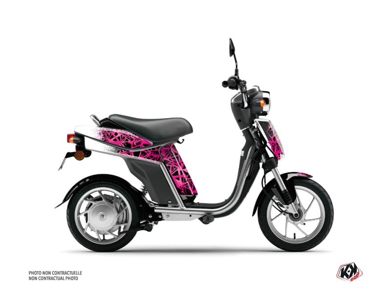 kit graphique scouter mbk eco-3 cosmic rose | MBK | Kutvek