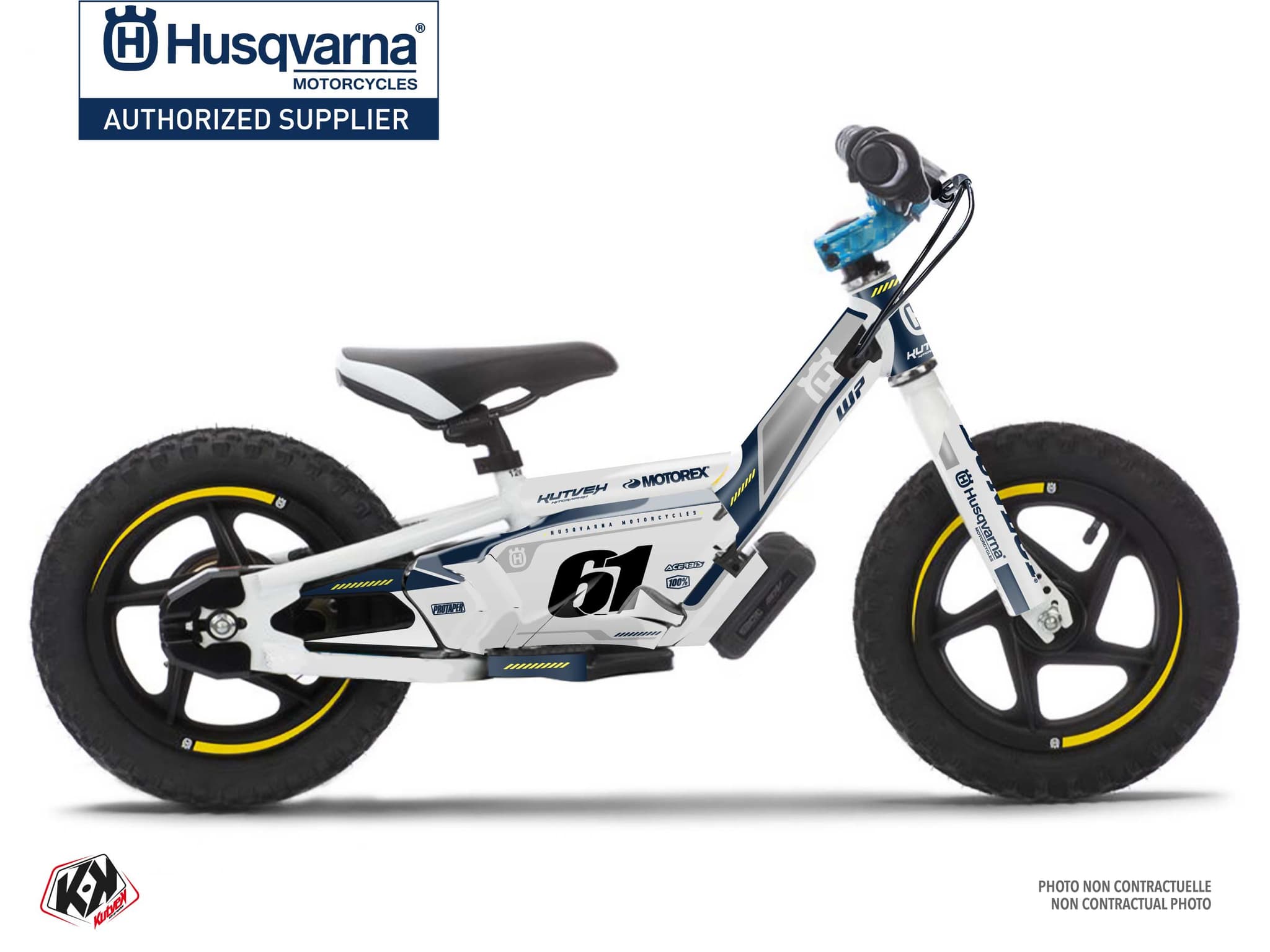 Kit graphique Draisienne STACYC eDRIVE 12 D-SKT Bleu | STACYC | Kutvek