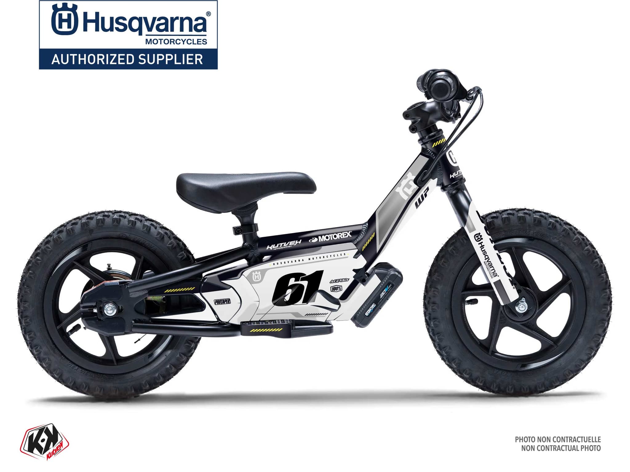 Kit graphique Draisienne STACYC eDRIVE 12 D-SKT Noir | STACYC | Kutvek