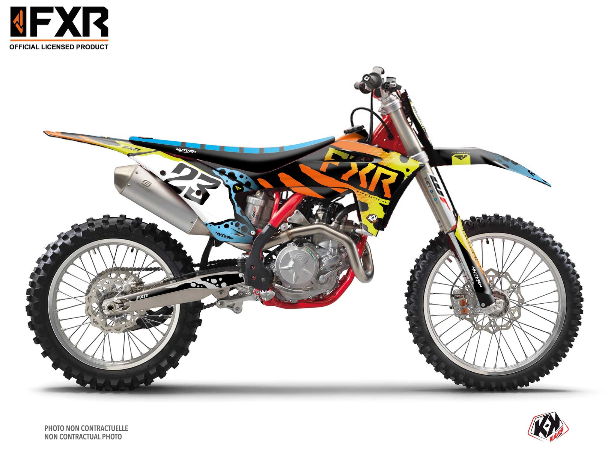 Graphic Kit Dirt Bike GasGas EX 300 FXR Dart Frog