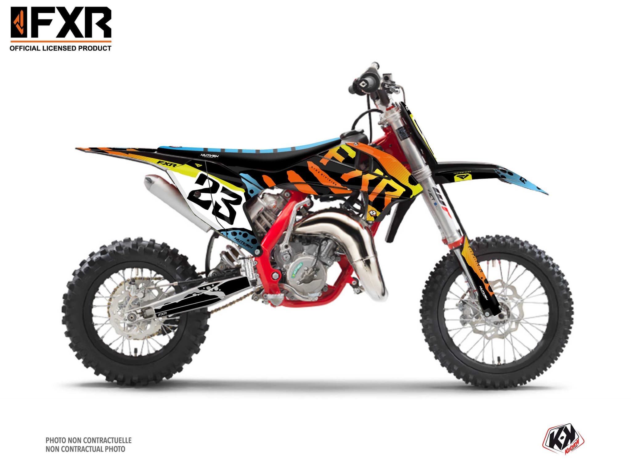 deko-set moto-cross gasgas mc 65 fxr dart frog