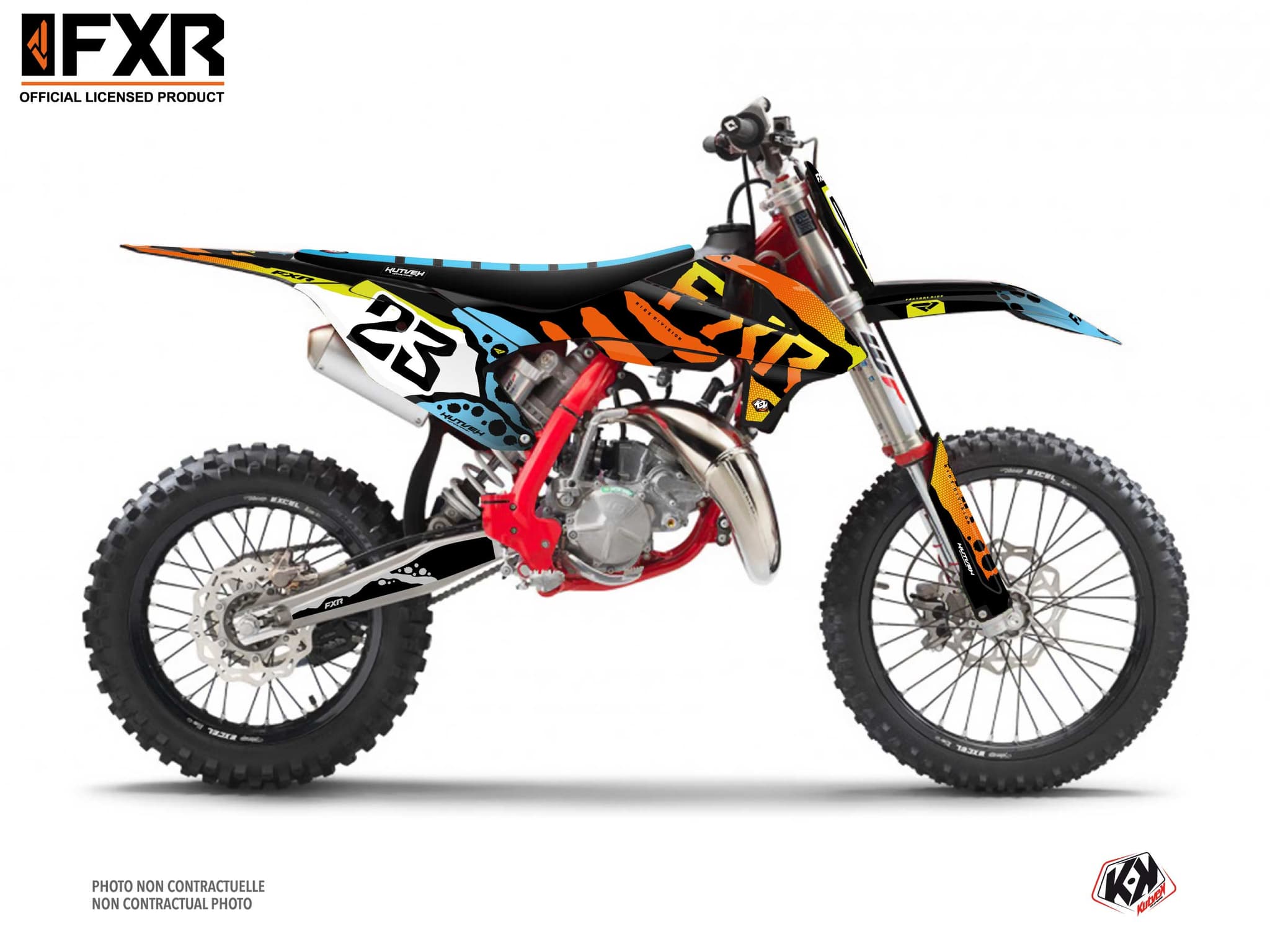 deko-set moto-cross gasgas mc 85 fxr dart frog