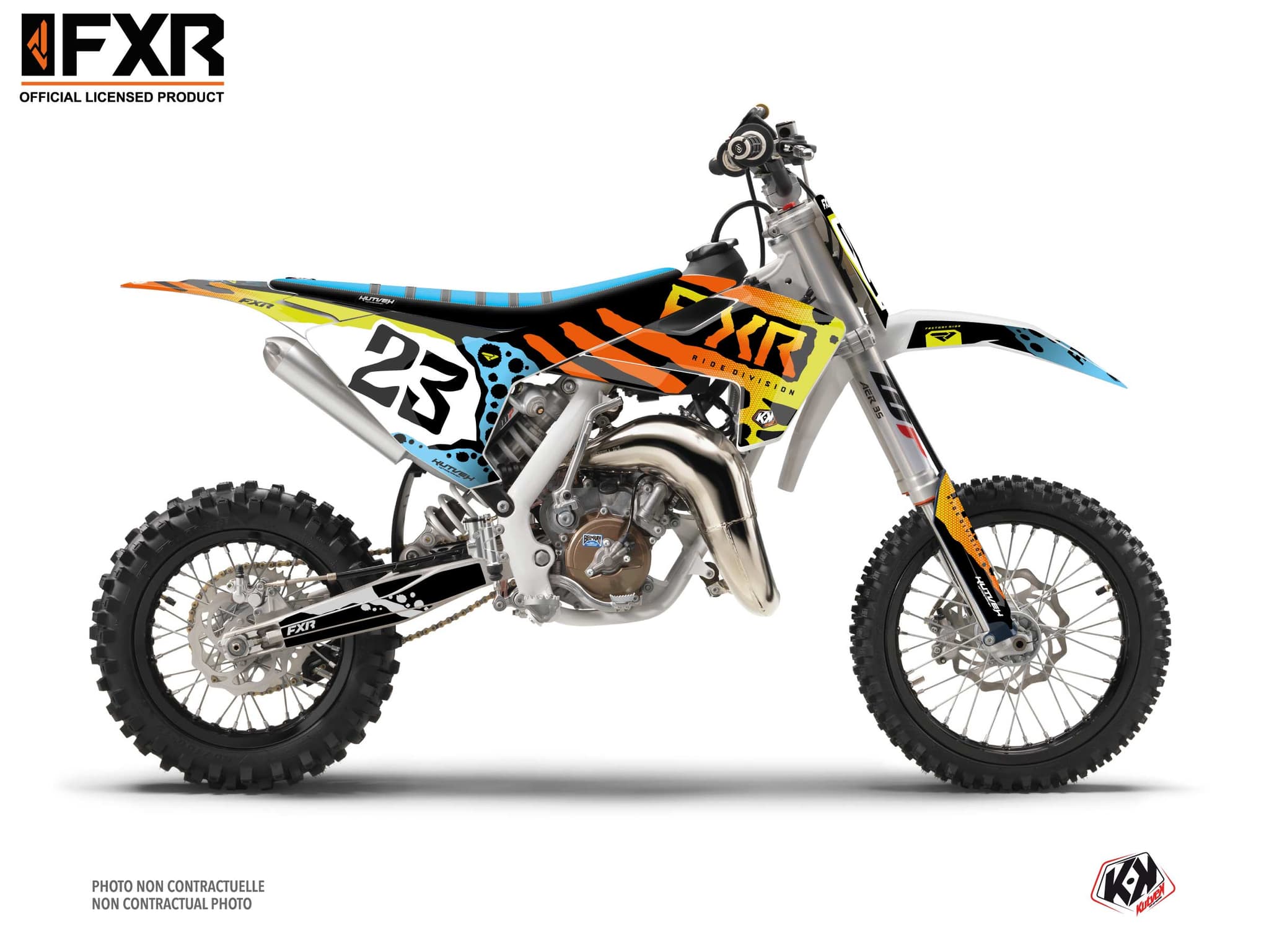 kit graphique motocross husqvarna tc 65 fxr dart frog