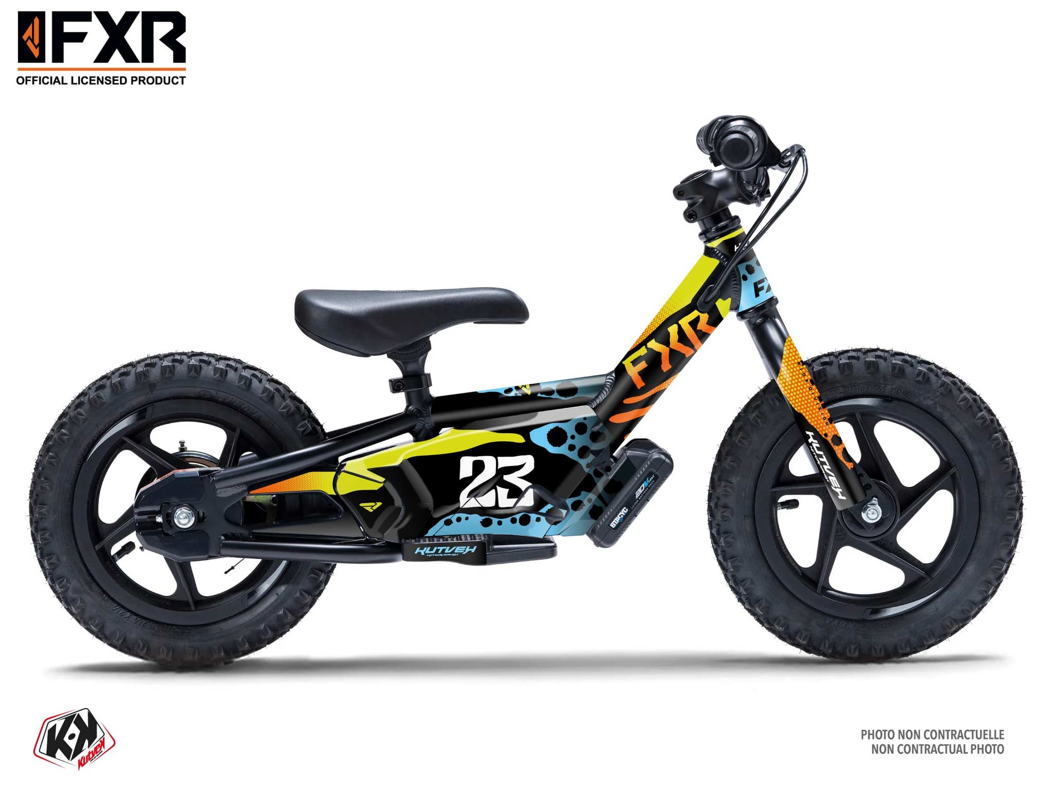 Kit graphique Draisienne STACYC eDRIVE 12 FXR DART FROG | STACYC | Kutvek