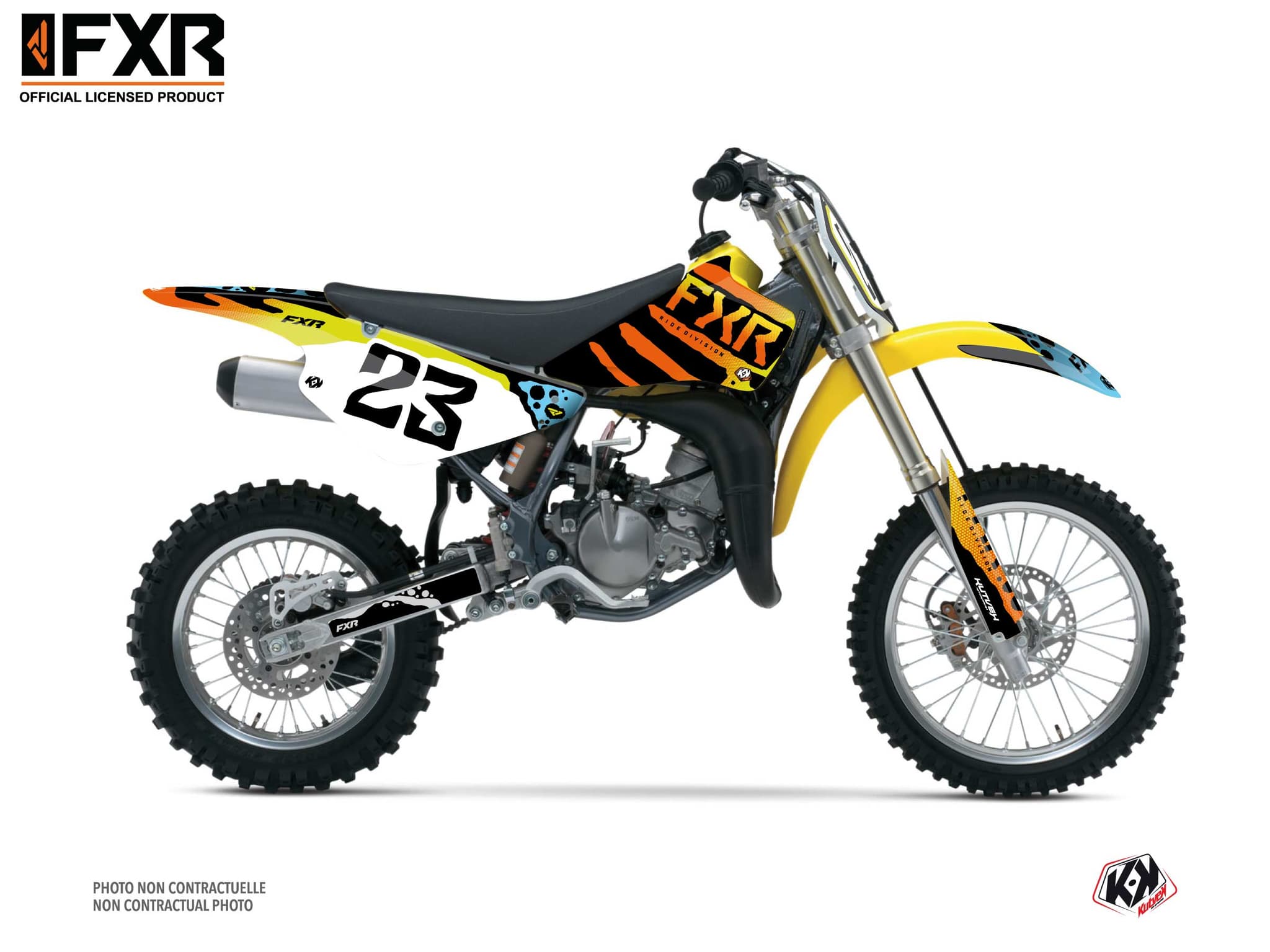 kit graphique motocross suzuki rm 85 fxr dart frog | Suzuki | Kutvek