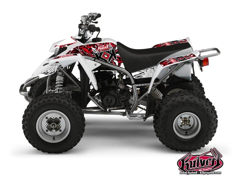 Kit graphique Quad Demon Yamaha Blaster Rouge | Yamaha | Kutvek