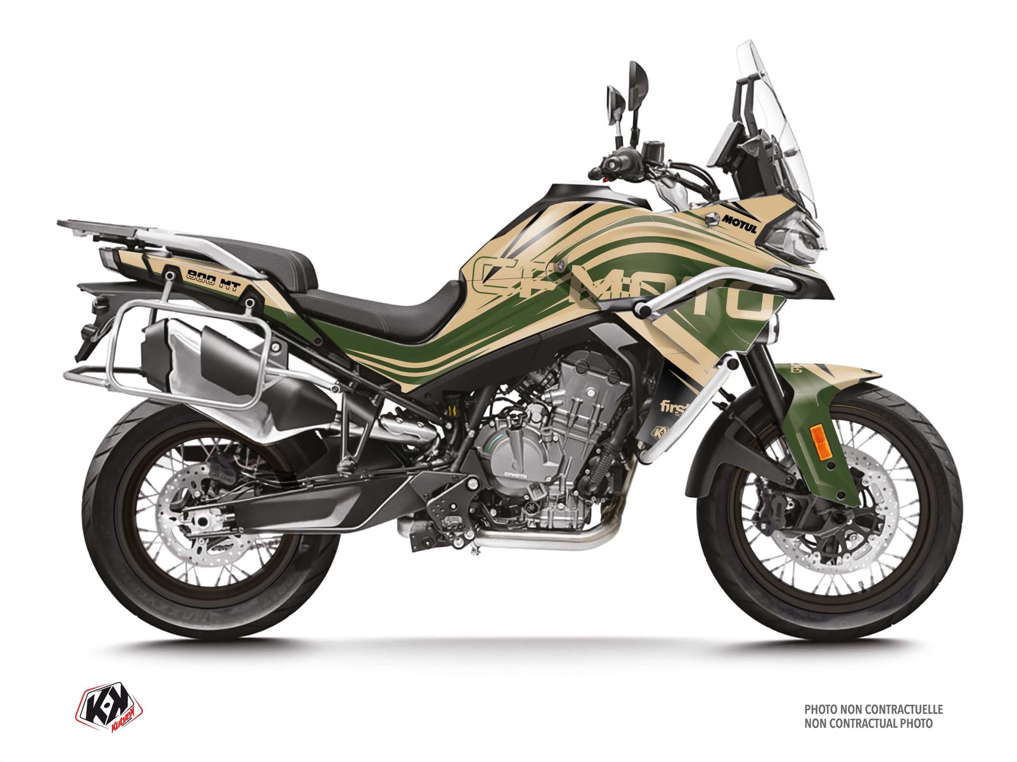 kit graphique moto cf moto mt 800 drift sable