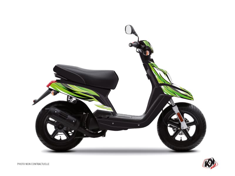 kit graphique scouter yamaha bw's electro vert