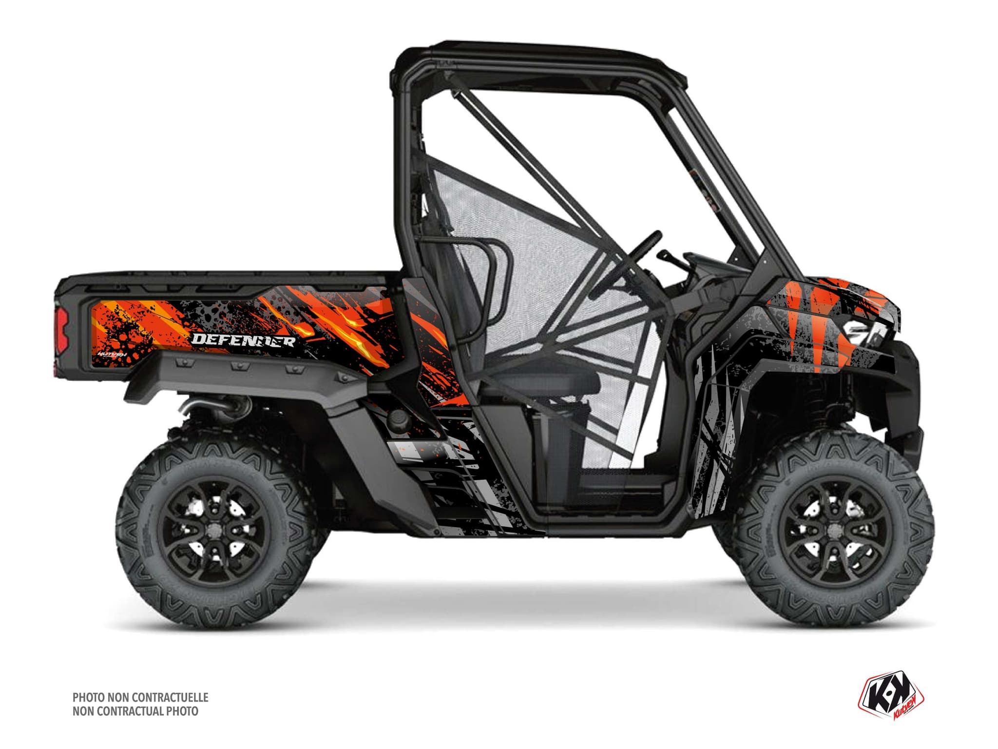 UTV CAN-AM DEFENDER EMBER Red graphic kit