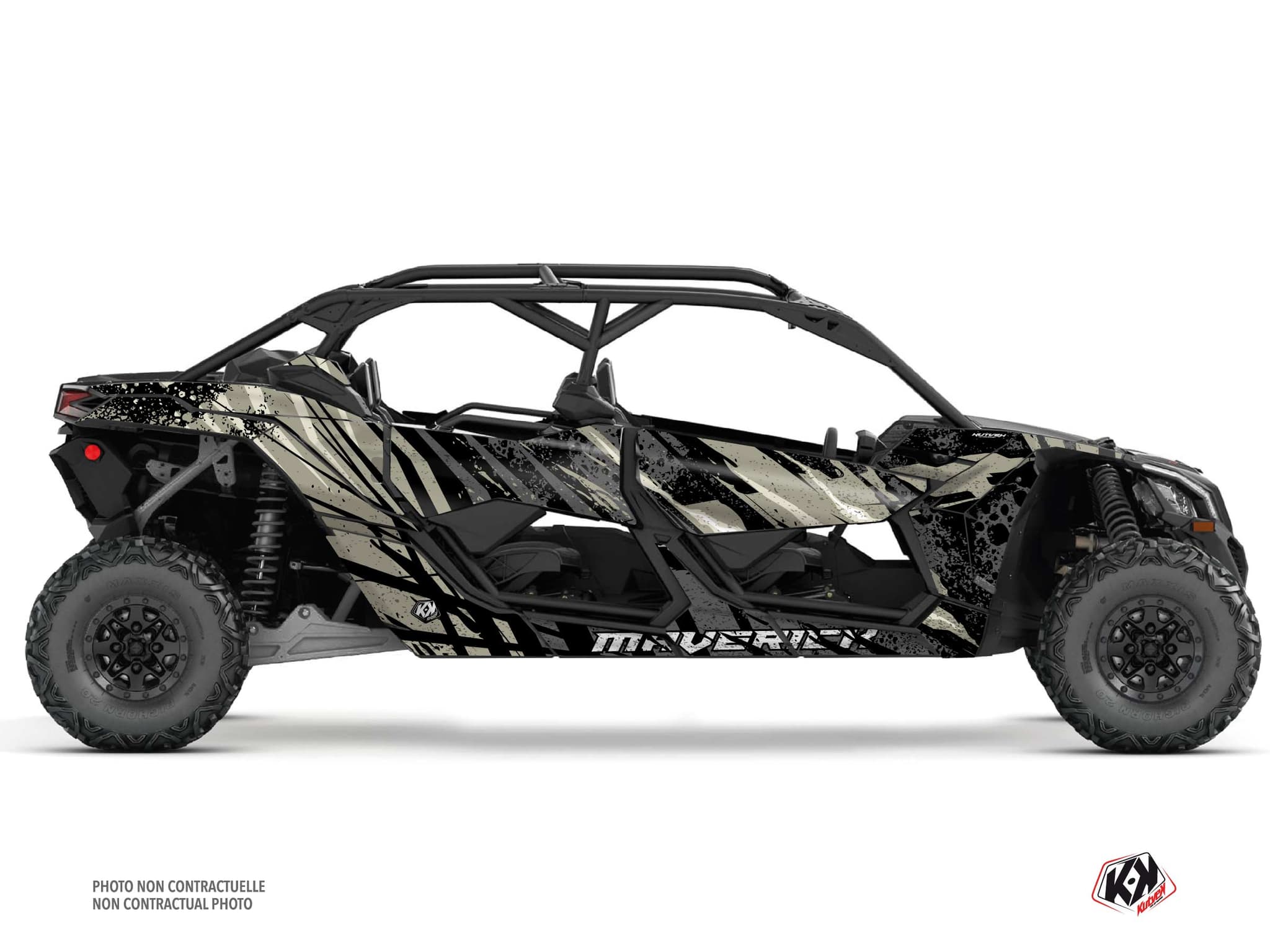 UTV CAN-AM MAVERICK X3 MAX EMBER Chalk graphic kit